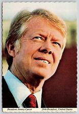 Postcard President Jimmy Carter picture