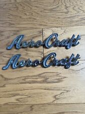 Vintage AeroCraft Boat Emblems  picture