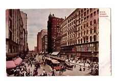 Vintage postcard, State Street, Chicago, Illinois, undivided back picture