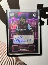 Topps UCC Showtime 2023-24 West Ham United Lucas Show Up Autograph Package /5 picture