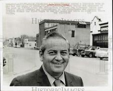 1971 Press Photo Mayor A.B. 