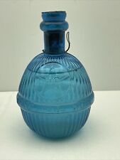Harden's BLUE STAR Antique c1890 Turquoise Glass Bottle Fire Extinguisher Bottle picture