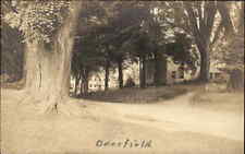 Deerfield Massachusetts MA Dirt Road House c1900s-10s RPPC Real Photo Postcard picture