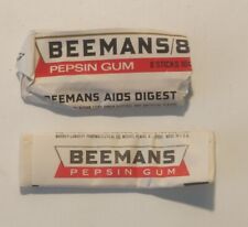 Vintage Beeman's Pepsin Gum Stick & Package picture