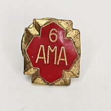 AMA American Motor Assoc 6 Year Lapel Pin Jacket Hat picture