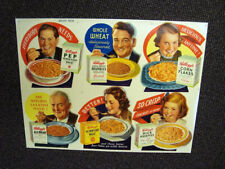 Circa 1940s Kellogg’s Six People Eating Sign picture