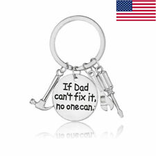 Dad Gift Charm Keyring If Dad Can't Fix It, No one Can Tools Key Fathers Day picture