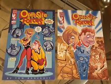 Opposite Forces #1 (Convention Exclusive) & 2 (Funny Pages 2002) Tom Bancroft picture