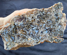 2.7 lbs (1.2 kg) Stick Agate Slab Decorative Rock Agate Rough Lapidary Material picture