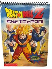 Vintage New Dragon Ball Z Draw Sketchpad Scholastic picture