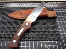 Vintage 1980's-90's Schrade USA 13OT Old Timer Hunting Knife W/Leather Sheath  picture