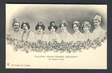 Poland/Russia concert orchestra ``Alexandrow``,old postcard picture