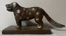 ANTIQUE NUT CRACKER CAST IRON BULL MASTIFF. HEAVY AND OPERATIONAL. @@@@@@@@@@@@@ picture