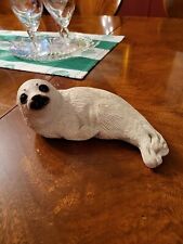 Sandicast 1981 Sea Lion Sandcast Seal Sculpture Sandra Brue Made In USA picture
