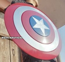 Captain America Solid Metal Shield Original Battle Ground Shield Heavy Steel new picture