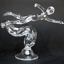 Triathlon Swimmer Swimming Figurine Glass Crystal   picture