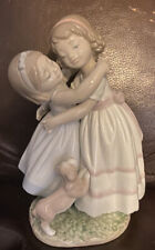 Lladro 8046 Give Me a Hug Retired No Box Mint Condition L@@K Great Gift picture