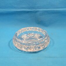 Vintage Clear Glass Ashtray Star Design picture