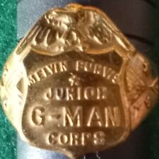 Melvin Purvis G-Man Ring & Identification Card picture