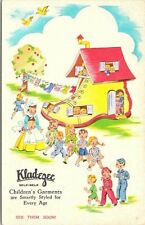 Advertising PC Klad-Ezee Children's Garments 1940s era picture