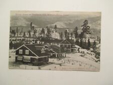 Bonner's Ferry Idaho Postcard Winter Scene on Residence Hill ID 1914 picture