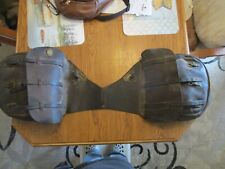 Antique World War 1 US Leather Cavalry Saddle Bags #33 picture