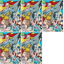 X-Force #9 Newsstand Cover Marvel Comics - 5 Comics picture