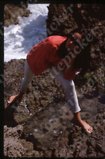Sl85 Original Slide 1965  Stunning young beach barefoot 132a picture