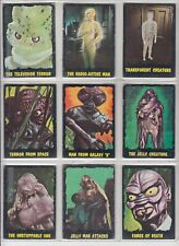 Outer Limits - TCG COLLECTOR CARD SET, 1964, COMPLETE SET, 50/50 Cards, RARE picture