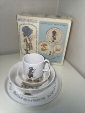 Vintage Oneidaware Melamine Holly Hobbie 4 Piece Set With Box picture
