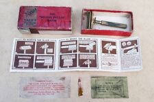 Vintage Million Dollar Safety Razor Valet Auto Strop Kit Barber Shop Shaving Old picture