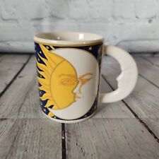 Vitromaster Galaxy Mug Vintage Sun Moon Stars 1993 Coffee Cup Moon Handle picture