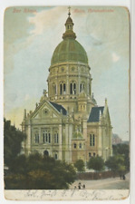 GERMANY Postcard Christ Church View - Mainz - Scott #82 Stamp 1905 vintage 03 picture