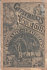 1880 Book - Old Gypsy Madge's Fortune Teller and the Witches Key to Lucky Dreams picture