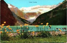 Lake Louise Canadian Pacific Railway Banff Canada Ca Unposted Vintage Postcard picture