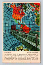 Boston Massachusetts MA Mapparium Globe Interior Postcard picture