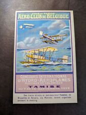 Mint Belgium Aviation Postcard Village of Tamise Aviation Club picture