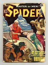 Spider Pulp May 1940 Vol. 20 #4 GD 2.0 picture