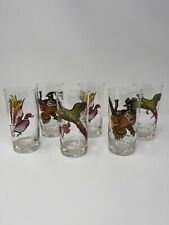 Wild Bird Drinking Glasses 8 Ounce Nature Hunting ~ Nice Condition ~ Set Of 6 picture