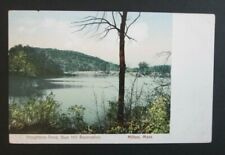 Houghton's Pond Blue Hill Reservation Milton MA Unposted UDB Postcard picture