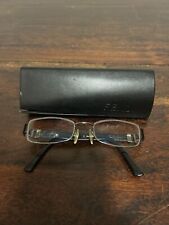 Fendi Women's Eyeglasses Frame F783  Black Size 49[]18 135 Made in Italy W/ Case picture