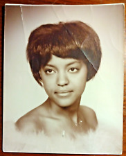 Original 1940's 8x10 Portrait Photo ~ Beautiful African American Young Lady picture
