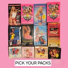 Sealed Non-Sport Trading Card Packs - You Pick Bench Warmer, Girls, Bikini Packs picture