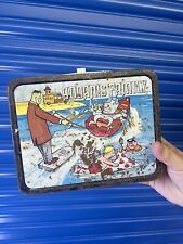 Vintage 1974 THE ADDAMS FAMILY Metal Lunch Box-No Thermos (read) picture