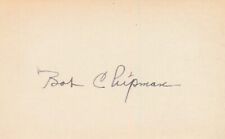 Bob Chipman-Vintage Signed Card picture
