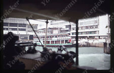 sl79 Original slide  1976  Hong Kong Ocean Terminal boat view 765a picture