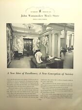John Wanamaker Men's Store Philadelphia PA Women's Sports Vintage Print Ad 1932 picture
