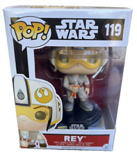 Rey in X-Wing Helmet STAR WARS 119 FUNKO Pop Vinyl NEW in Mint Box + Protector picture