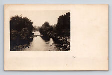 RPPC Scenic River View Likely ME or NH NH Postcard picture