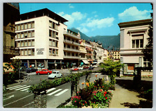 1960s Merano Italy Corso Liberta Freiheitsstrasse Street View Vintage Postcard picture